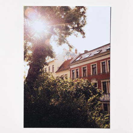Herderpark – Postkarte als Streetart-Fotokunst aus Leipzig, elbracho