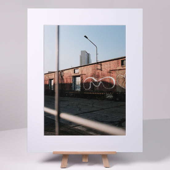 Hauptbahnhof – Edition als Streetart-Fotokunst aus Leipzig, elbracho