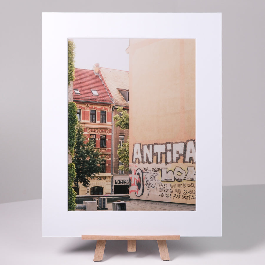 Antifa – Edition als Antifa- und Streetart-Fotokunst aus Leipzig, elbracho