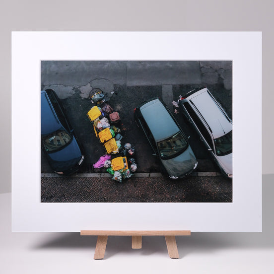 Müll – Edition als Streetart-Fotokunst aus Leipzig, elbracho