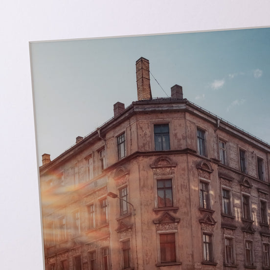 Verlorener Osten: Ausschnitt der Original-Fotografie, elbracho Edition aus Leipzig