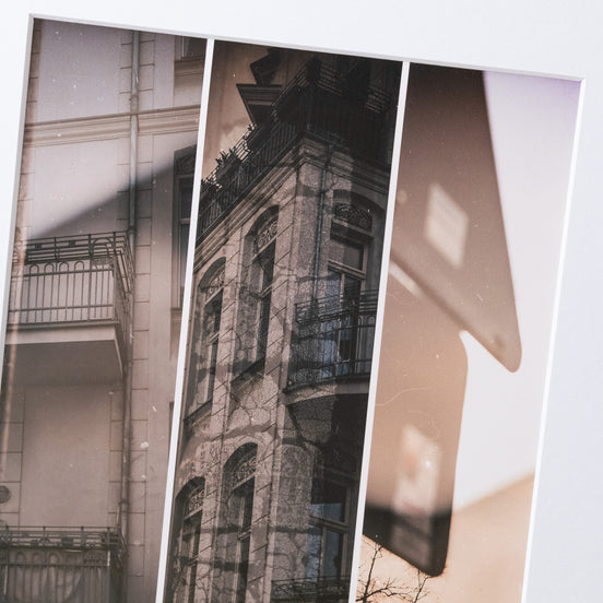 Altbau Edition – Blick auf den Fotoabzug im Detail, elbracho