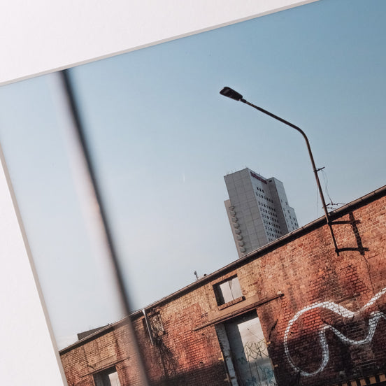 Hauptbahnhof Edition – Blick auf den Fotoabzug im Detail, elbracho