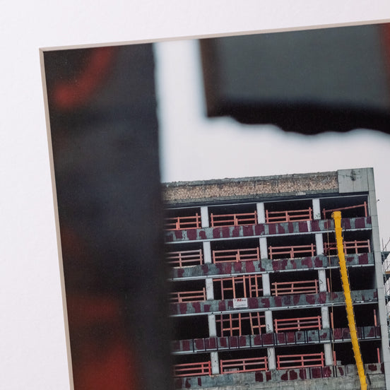 Schlüsselloch: Ausschnitt der Original-Fotografie, elbracho Edition aus Leipzig