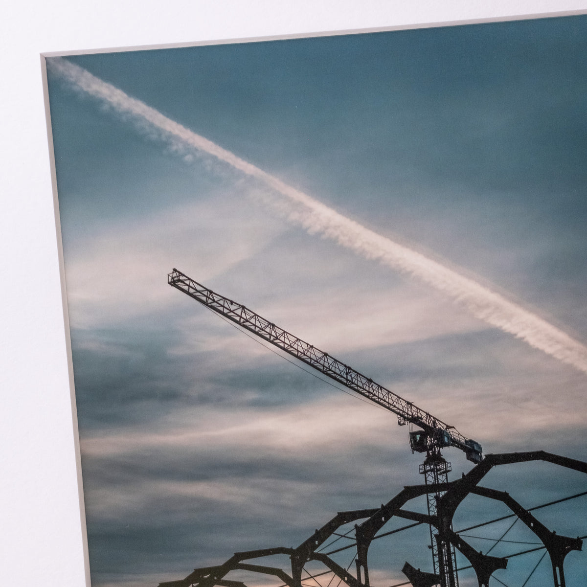 Messehalle 12 Edition – Blick auf den Fotoabzug im Detail, elbracho