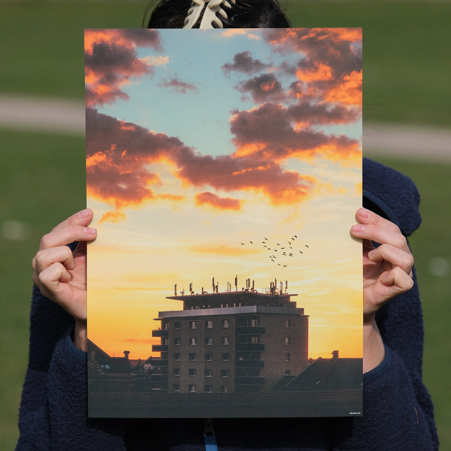 Südvorstadt – Poster als Streetart-Fotokunst aus Leipzig-Connewitz, elbracho