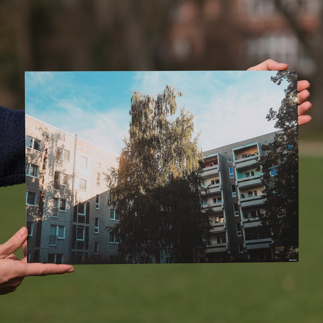 Paunsdorf – Poster als Streetart-Fotokunst aus Leipzig, elbracho
