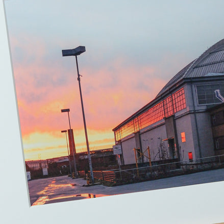 Kohlrabizirkus, fotografiert in Leipzig-Connewitz – Ausschnitt des Fotoprints von elbracho